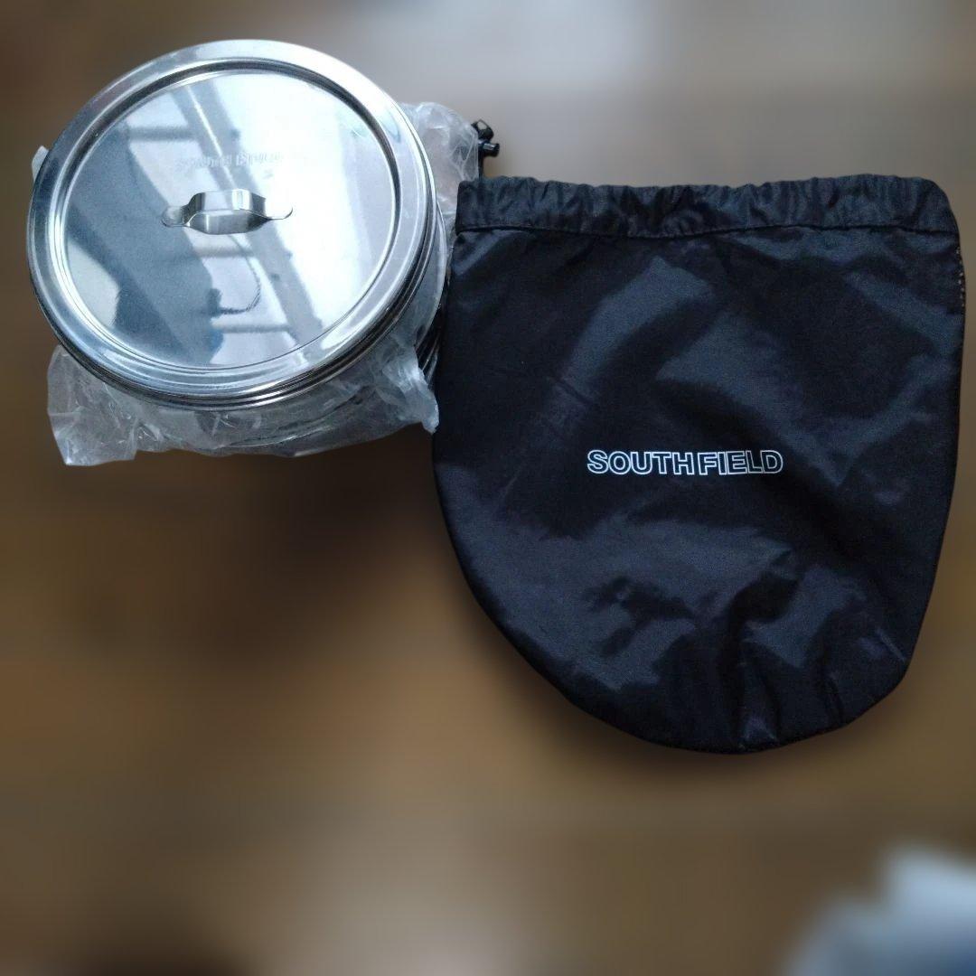 未使用SOUTH FIELD パーソナルクッカーセット 収納袋付き — image 2