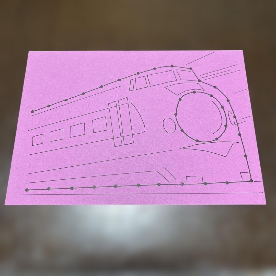 ③縫いさし用紙　ぬいさし　台紙　画用紙　カードセット　モンテッソーリ — image 5