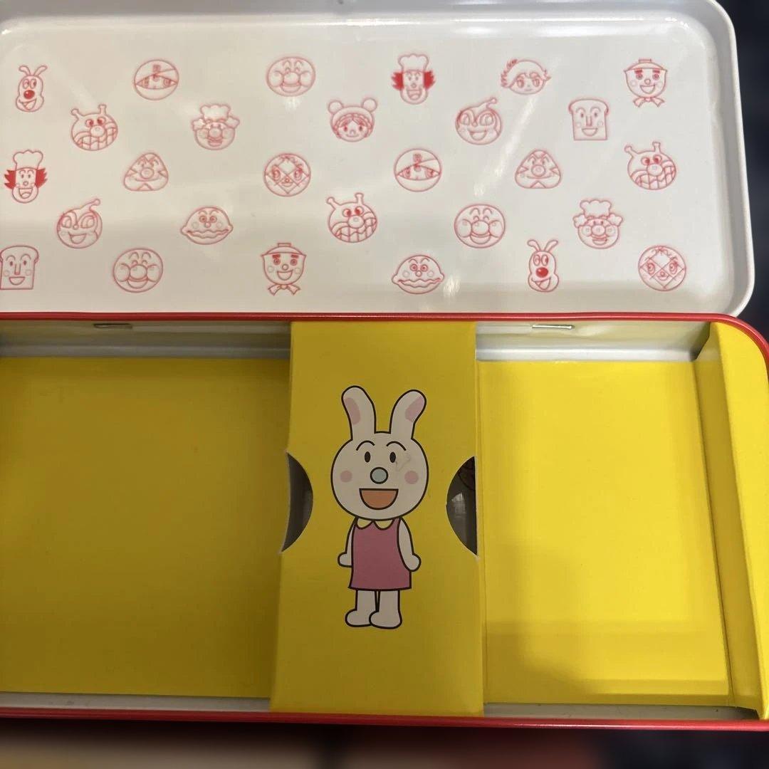 アンパンマン にこにこかるた 缶ケース中身確認済み付きレア送料税込美品 — image 2