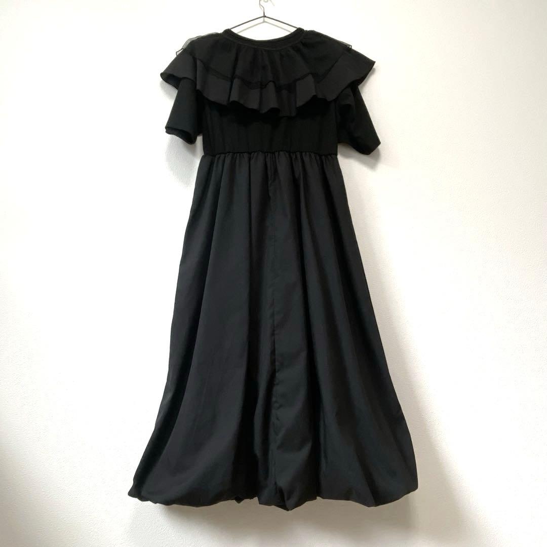 新品未使用　安藤うぃ×デアリクトコラボ マルチWayワンピース　3L　黒 — image 2