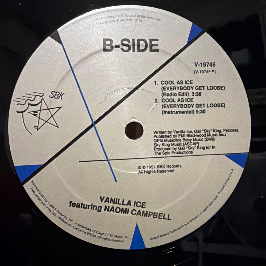 Vanilla Ice / Cool As Ice レコード — image 2