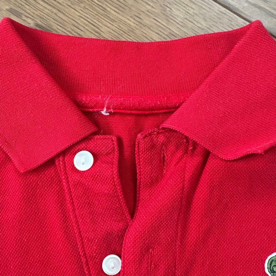 LACOSTE ラコステ 半袖 ポロシャツ レッド — image 2