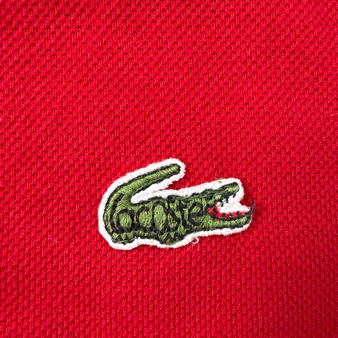 LACOSTE ラコステ 半袖 ポロシャツ レッド — image 3