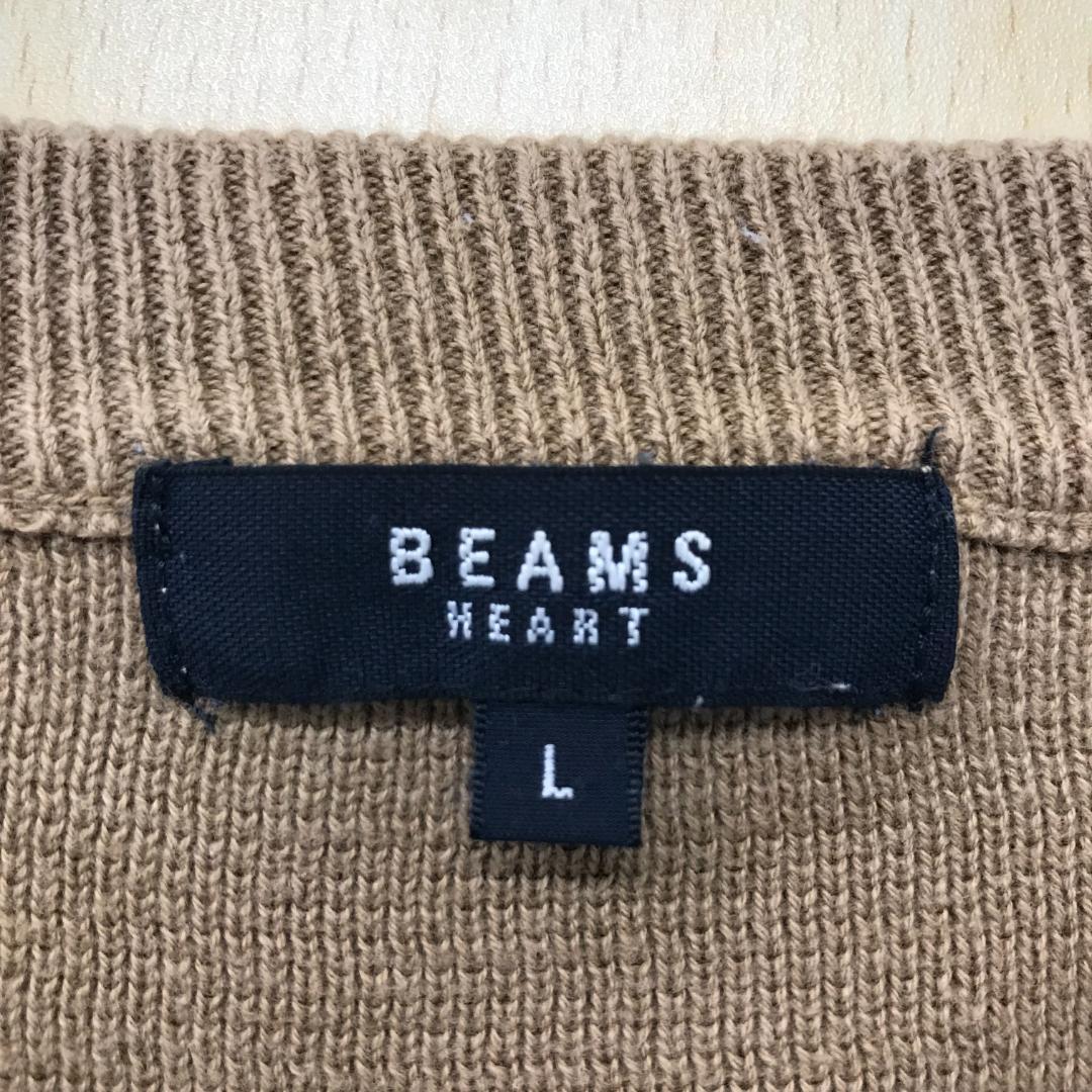 最終　A0609B06【BEAMS HEART】コットンセーター — image 3