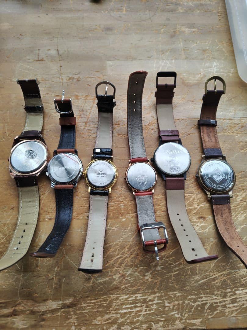 腕時計 6本セット レザーベルト — image 2
