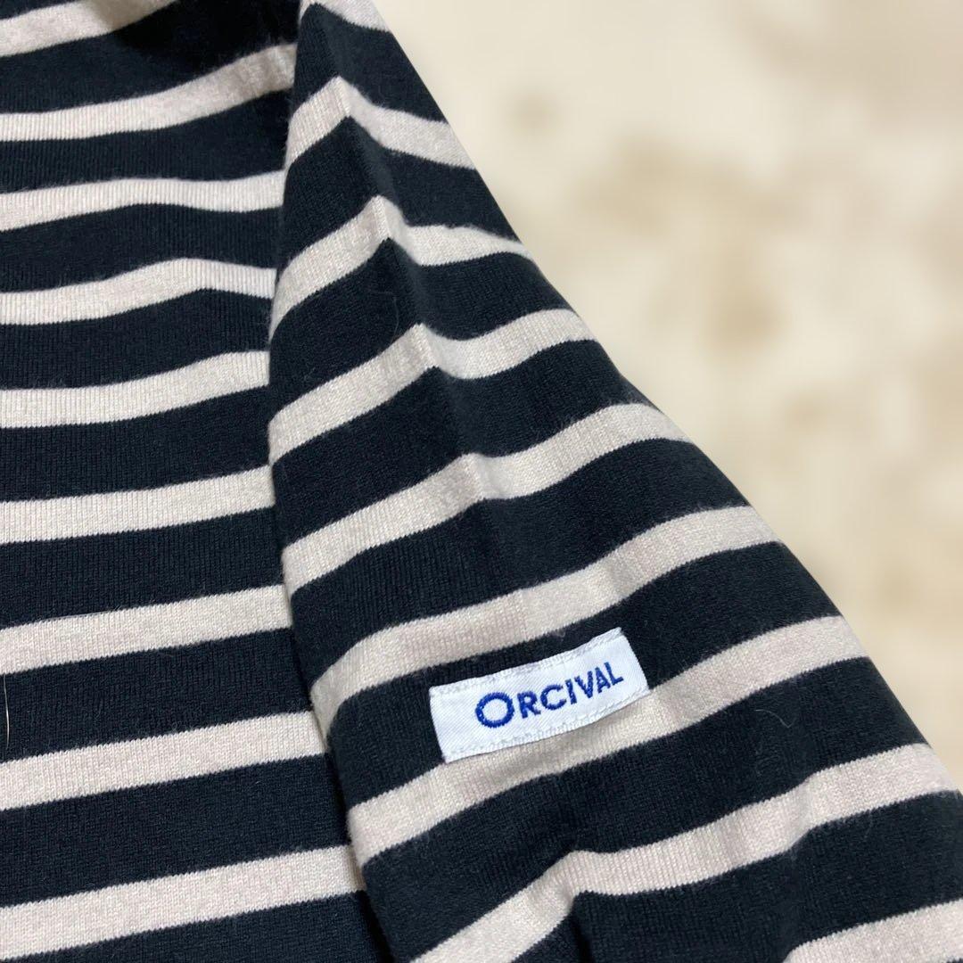Orcival ストライプ 7分袖カットソー — image 3