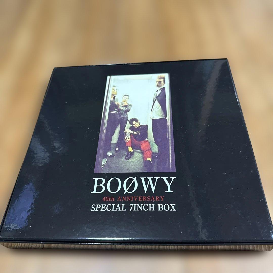 BOOWY 40th ANNIVERSARY SPECIAL 7INCH BOX — image 2