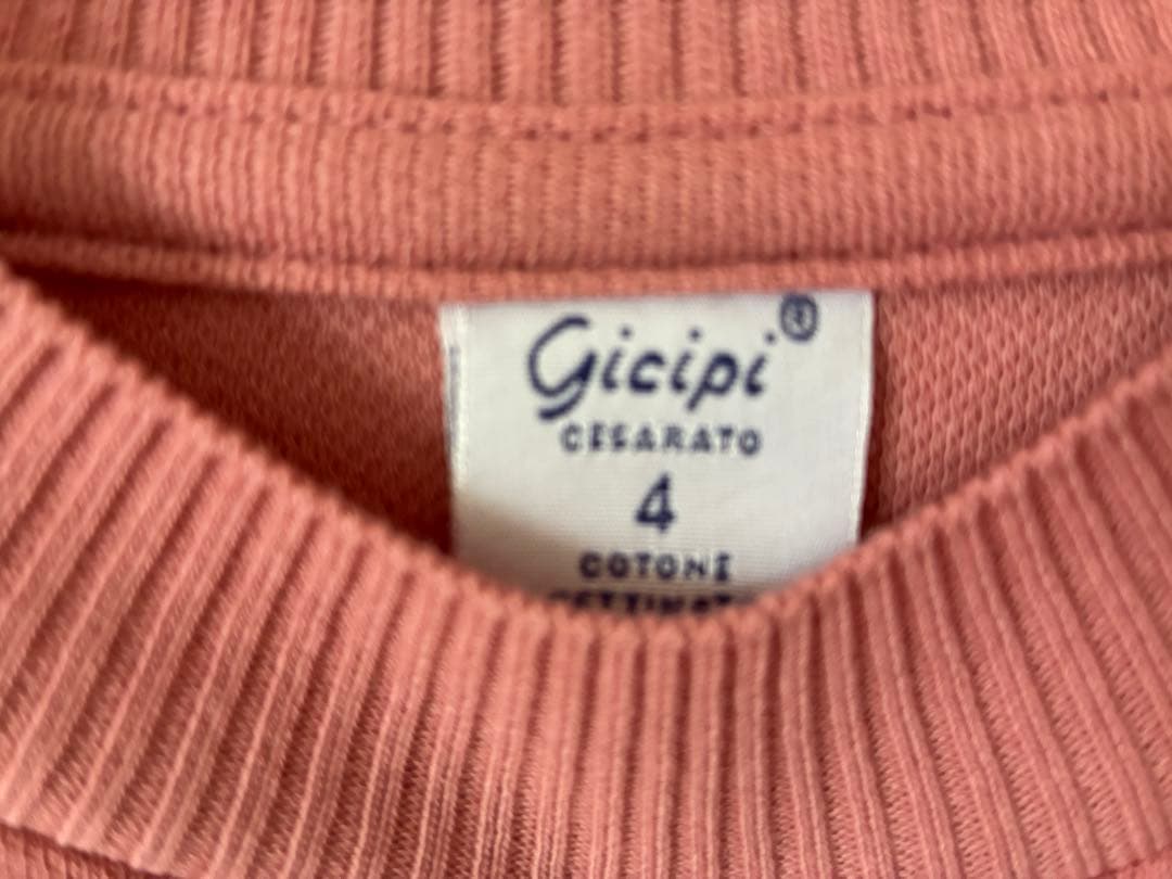 新品　ジチピ　長袖ニット　ピンク　サイズ4 イタリア製 — image 2