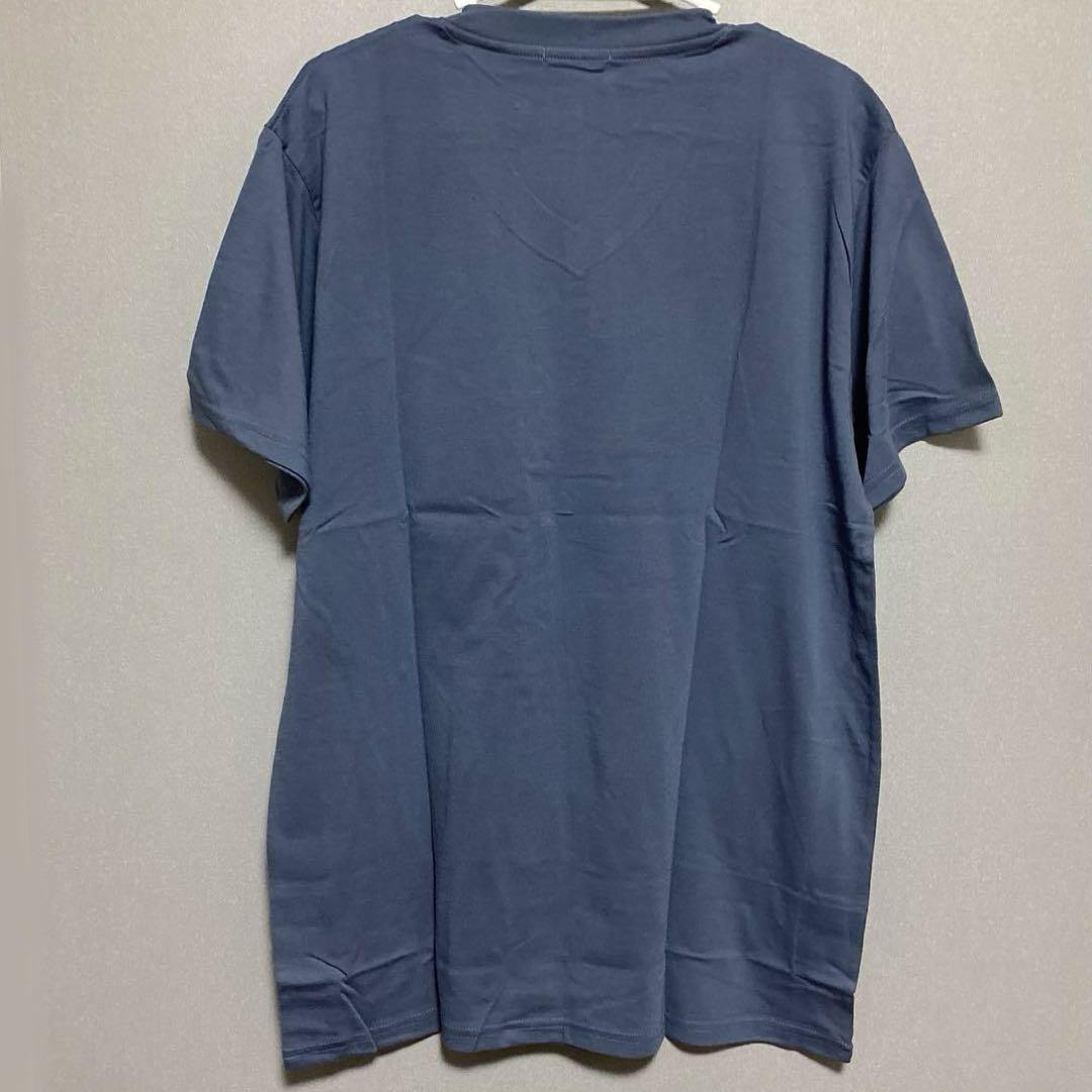 【未使用】RAFFRULE＊半袖 Tシャツ 3L ブルーグレー Vネック — image 2