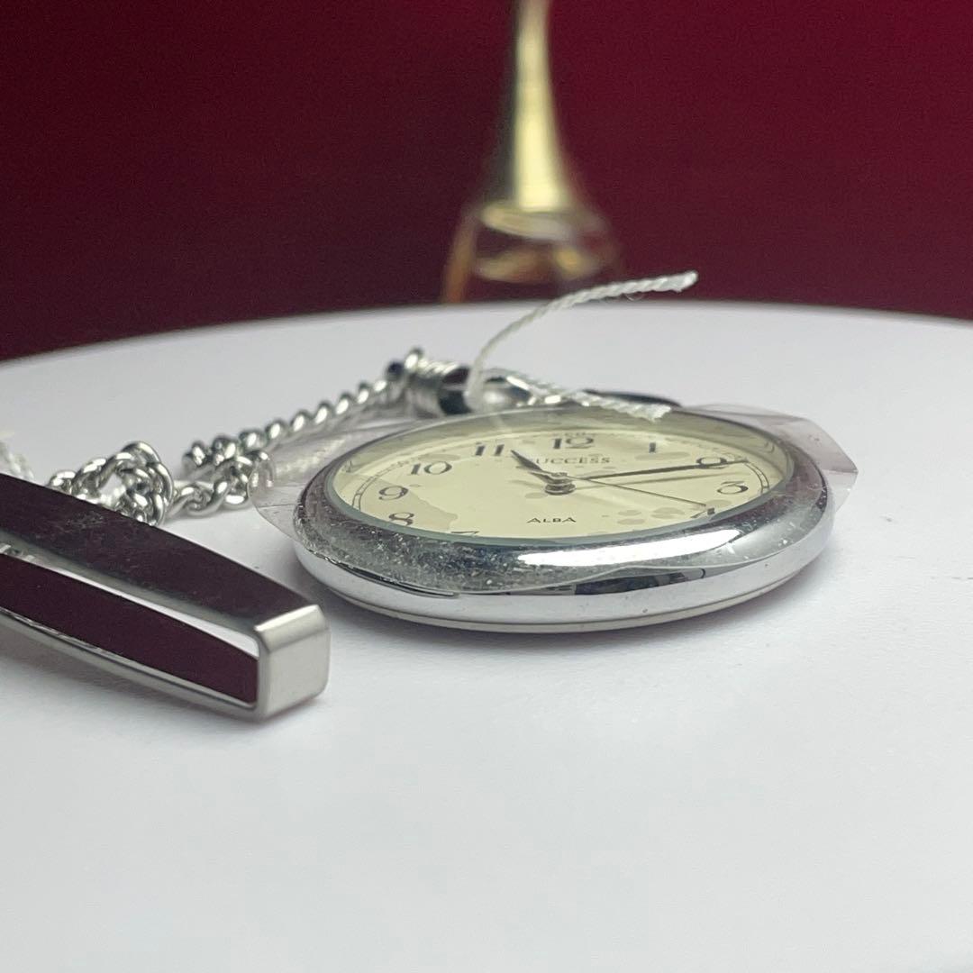 ★未使用保管品 SEIKO セイコー アルバ サクセス 懐中時計 電池交換済 — image 5