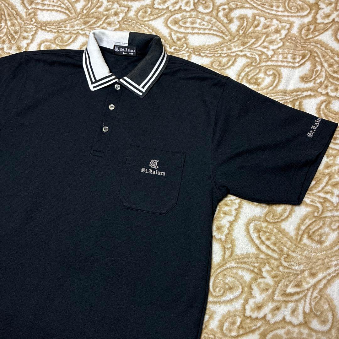 St.Laluca ポロシャツ ブラック Mサイズ — image 2