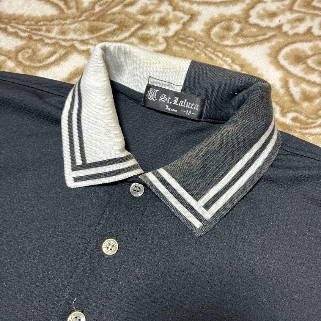 St.Laluca ポロシャツ ブラック Mサイズ — image 3