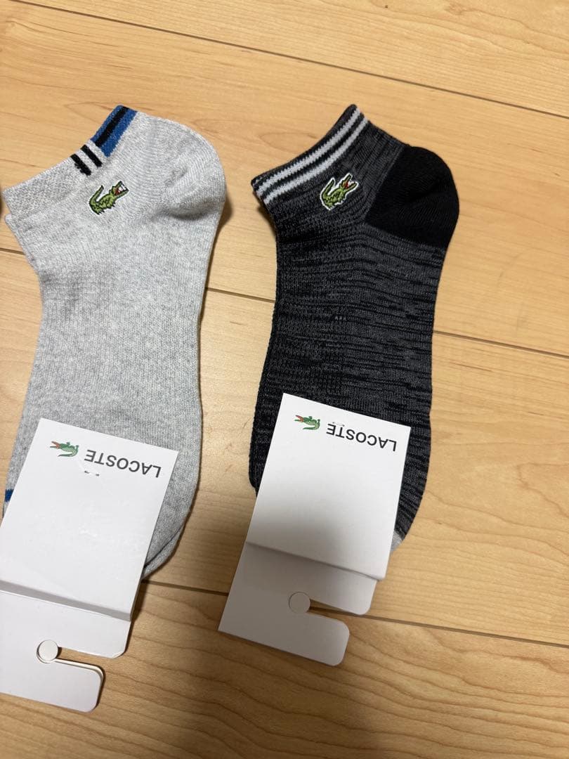 LACOSTE ラコステ アンクルソックス 4足セット 特価品 一着限リ — image 5