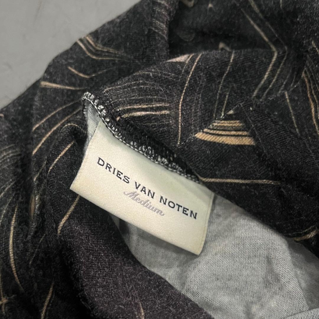 DRIES VAN NOTEN レーヨン タートルネック 希少 マーブル柄 — image 4