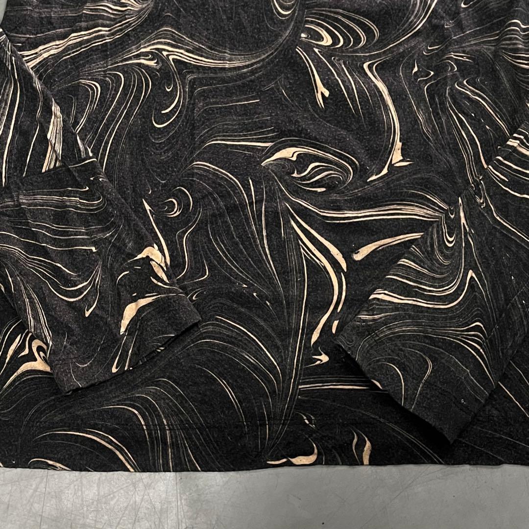 DRIES VAN NOTEN レーヨン タートルネック 希少 マーブル柄 — image 5