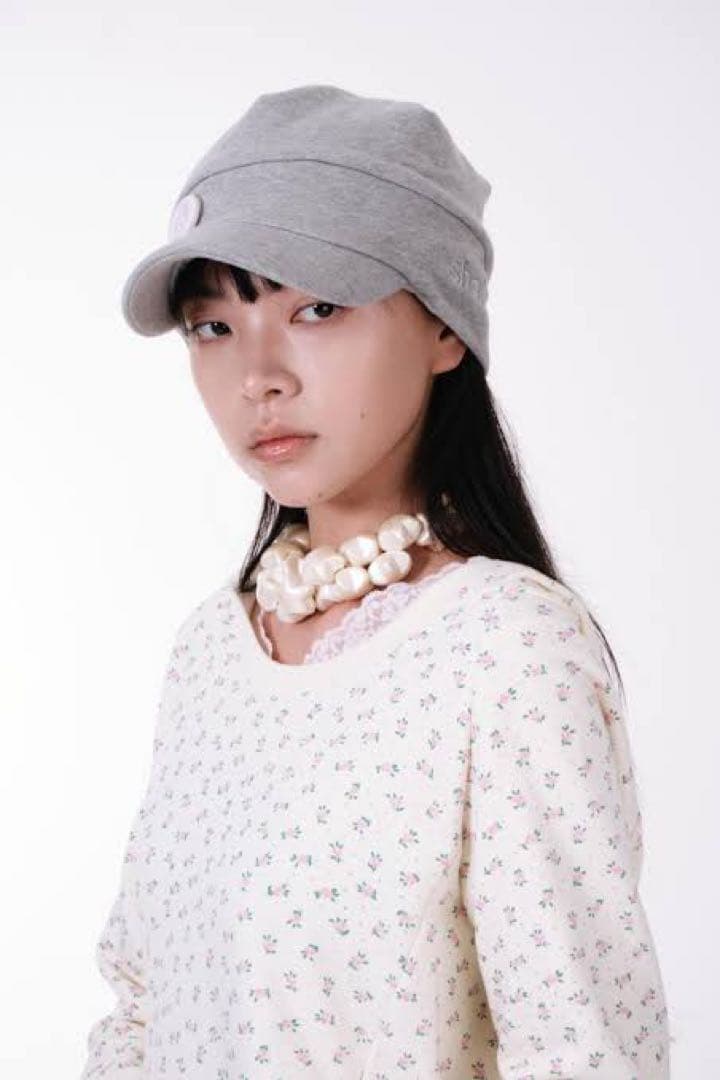 Shalom club shy hat gray シャローム — image 2