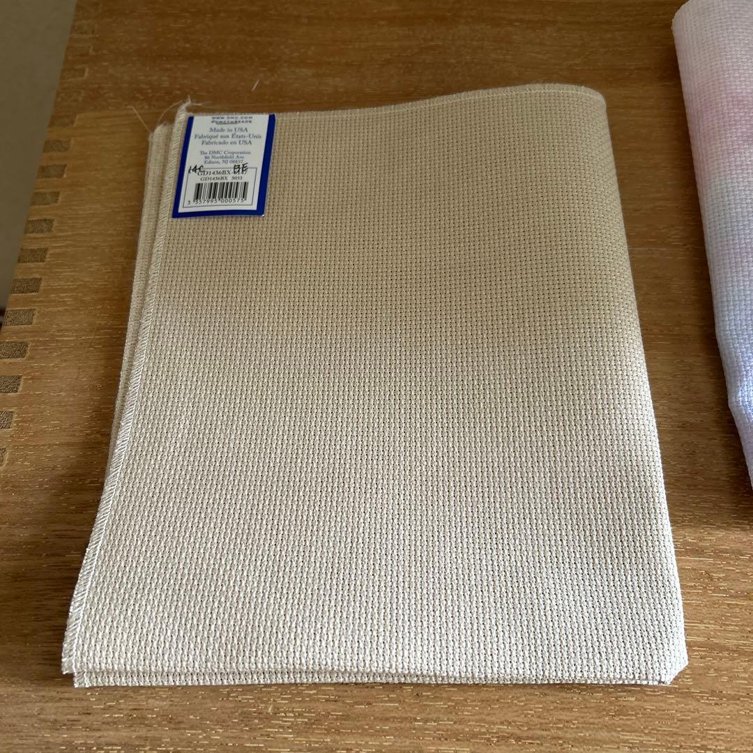 DMCアイーダ　クロスステッチ生地２枚セット — image 2