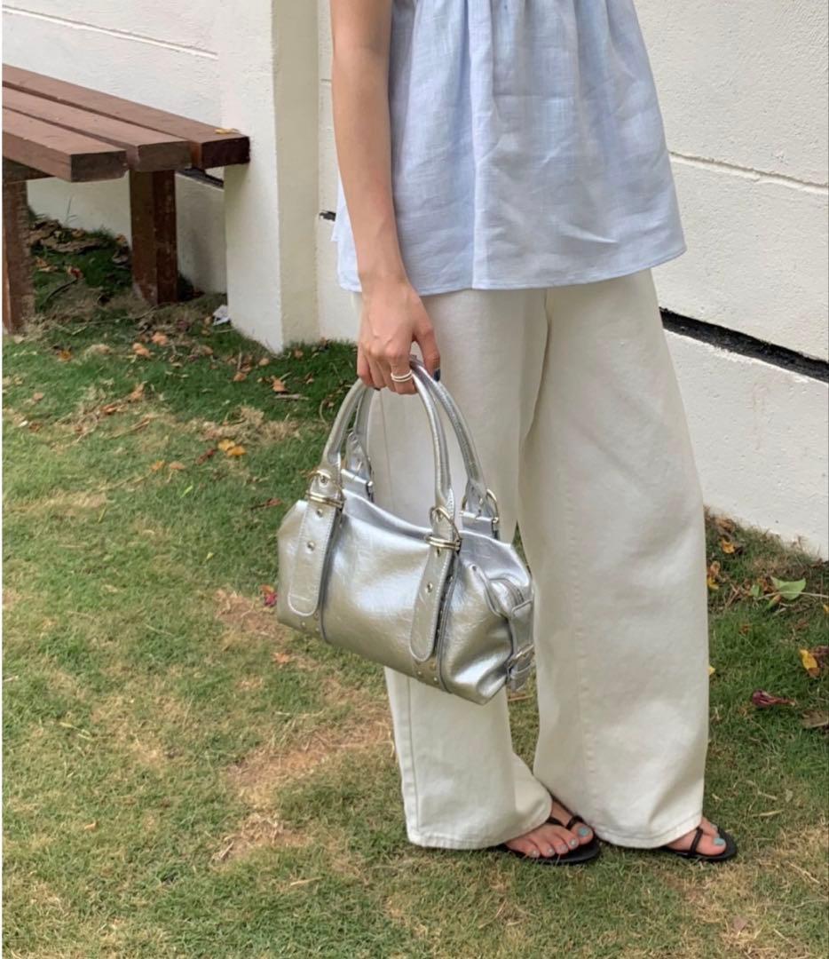 LETee スタッズベルテッドボストンバッグ — image 2