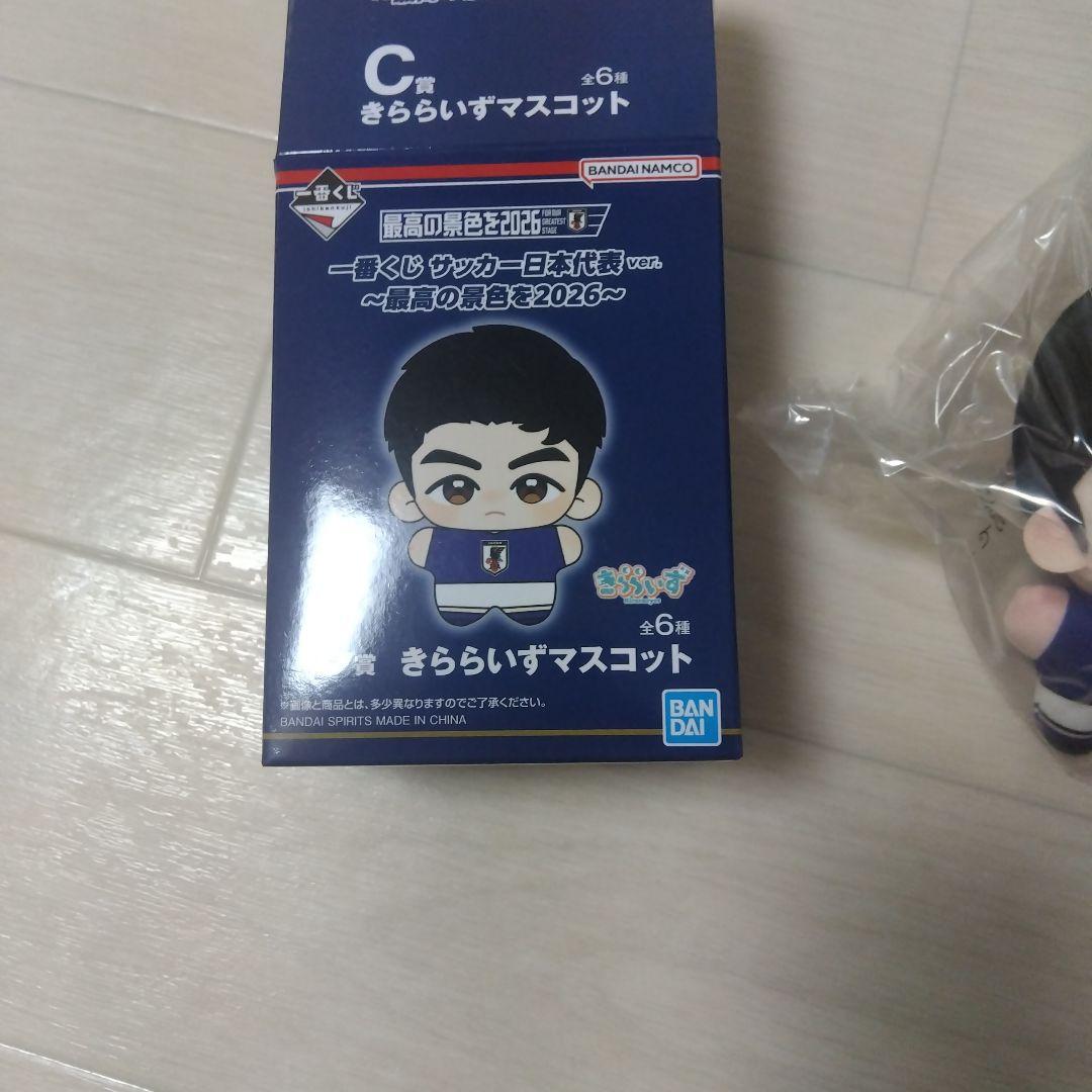 一番くじ サッカー日本代表 きららいずマスコット — image 2