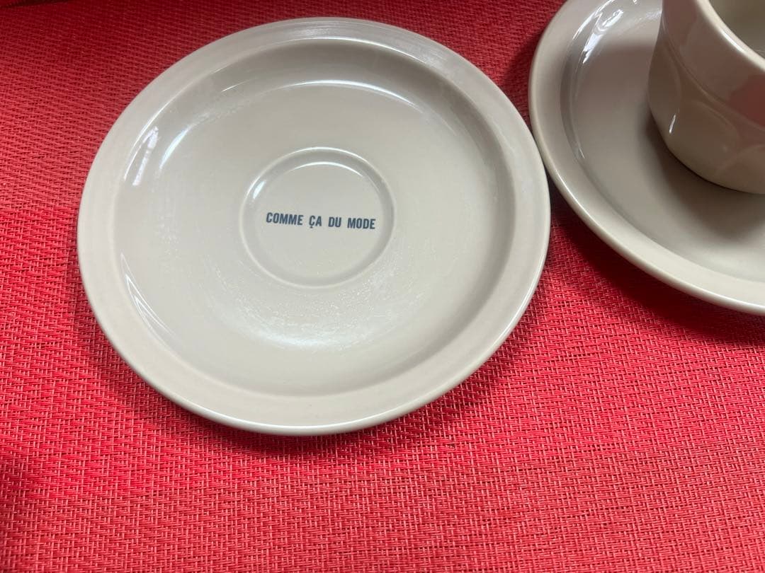 COMME CA DU MODE カップ＆ソーサー 2客セット — image 3