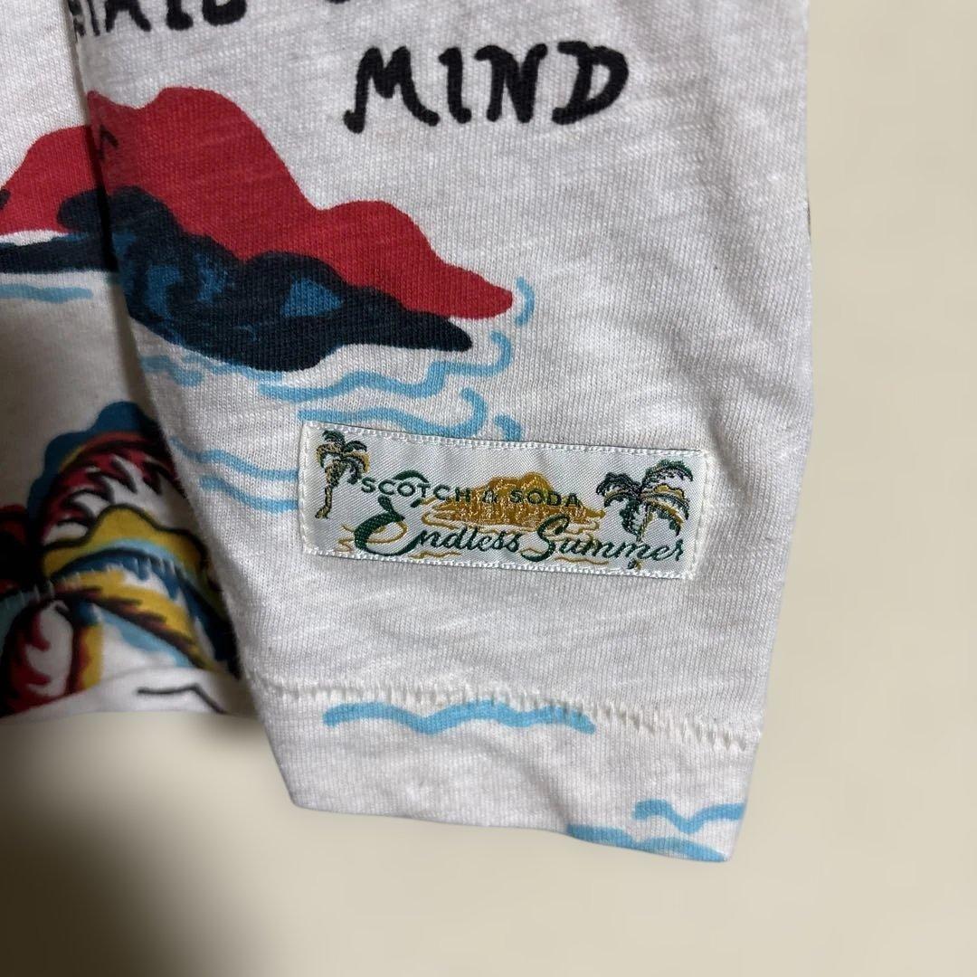 Scotch & Soda Tシャツ 総柄 パームツリー　メンズ　レディース — image 3
