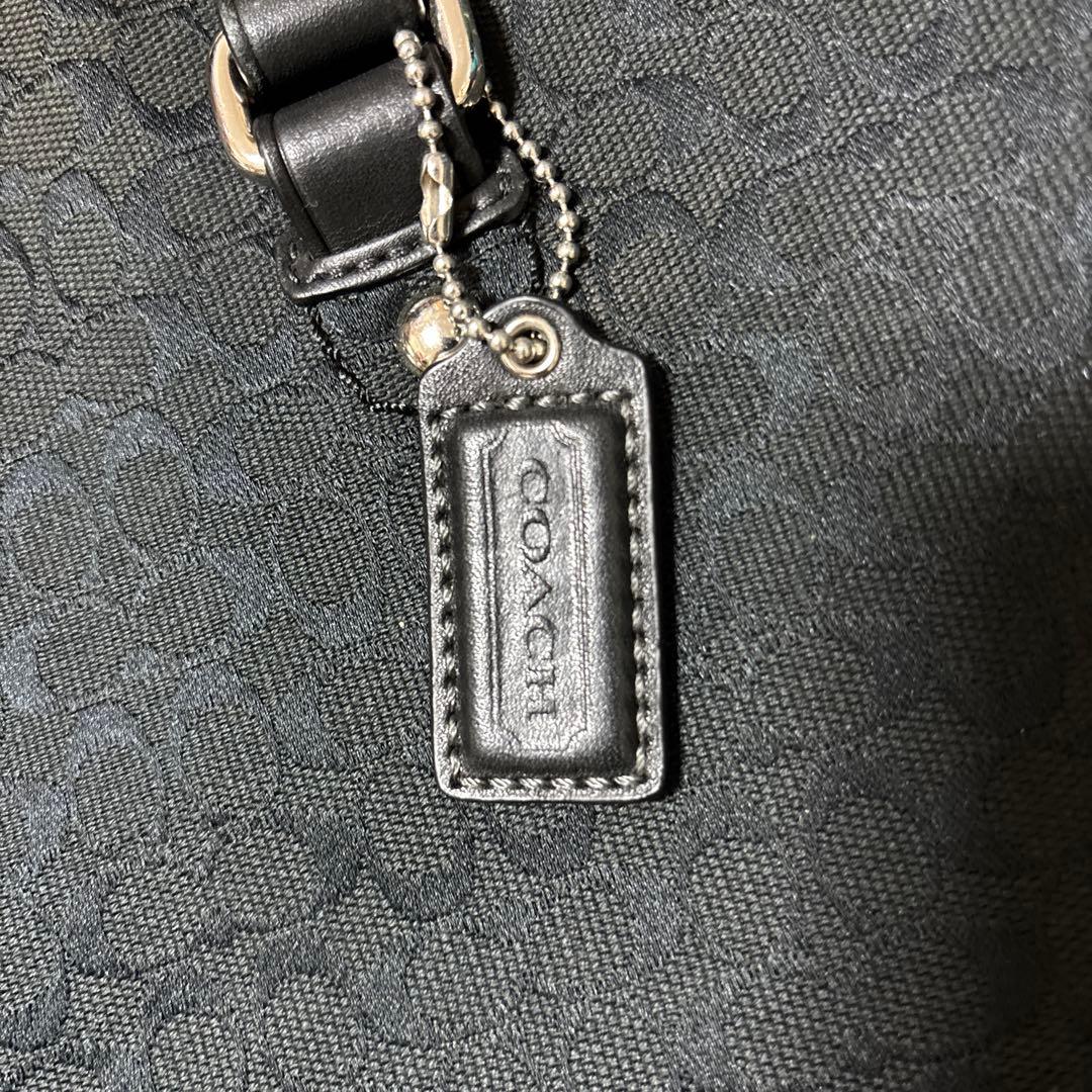 COACH シグネチャー ハンドバッグ ビジネスバッグ　ブラック — image 3