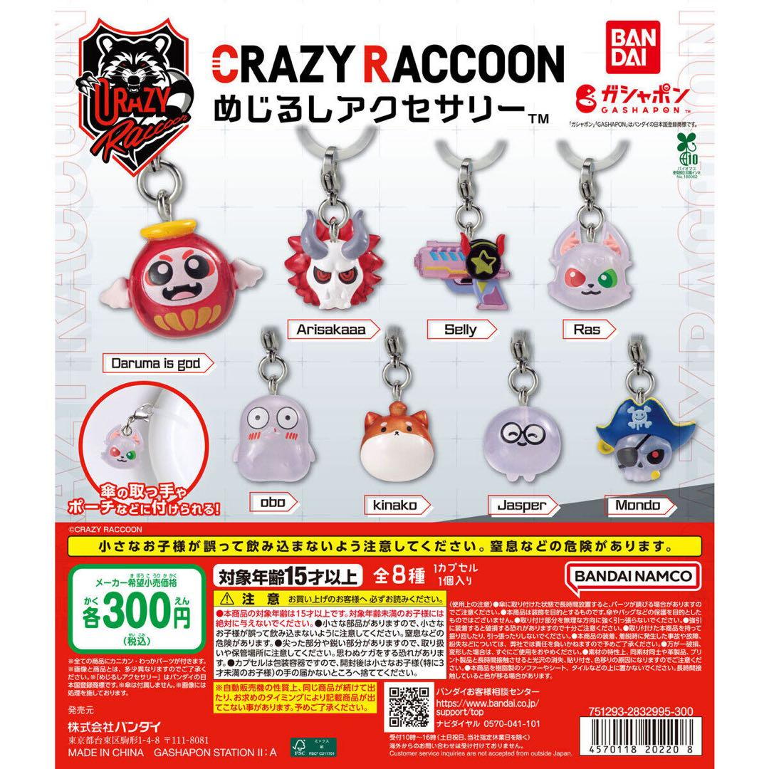 CRAZY RACCOON めじるしアクセサリー　ARISAKAAAA ありさか — image 2