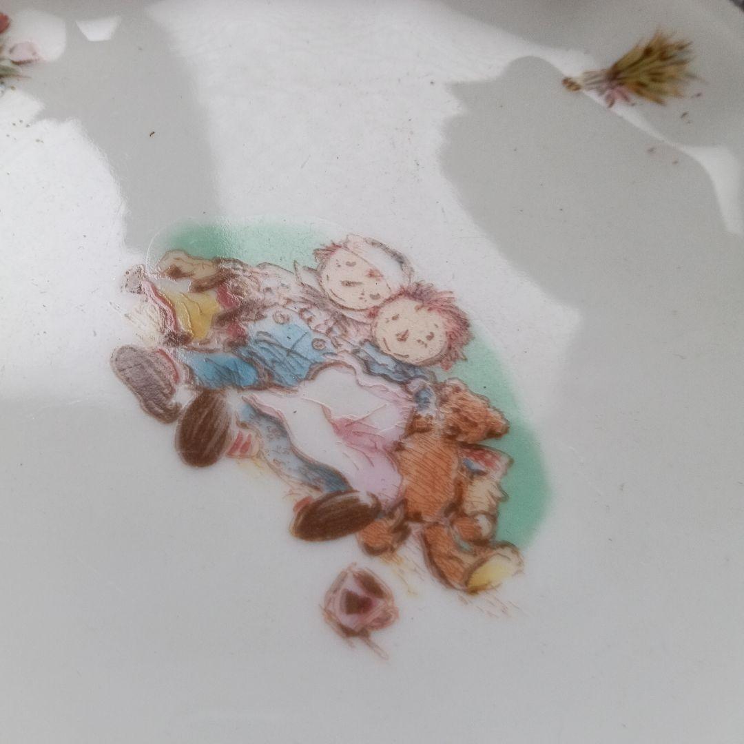 ビンテージ　Raggedy Ann & Andy プレート 皿 — image 3