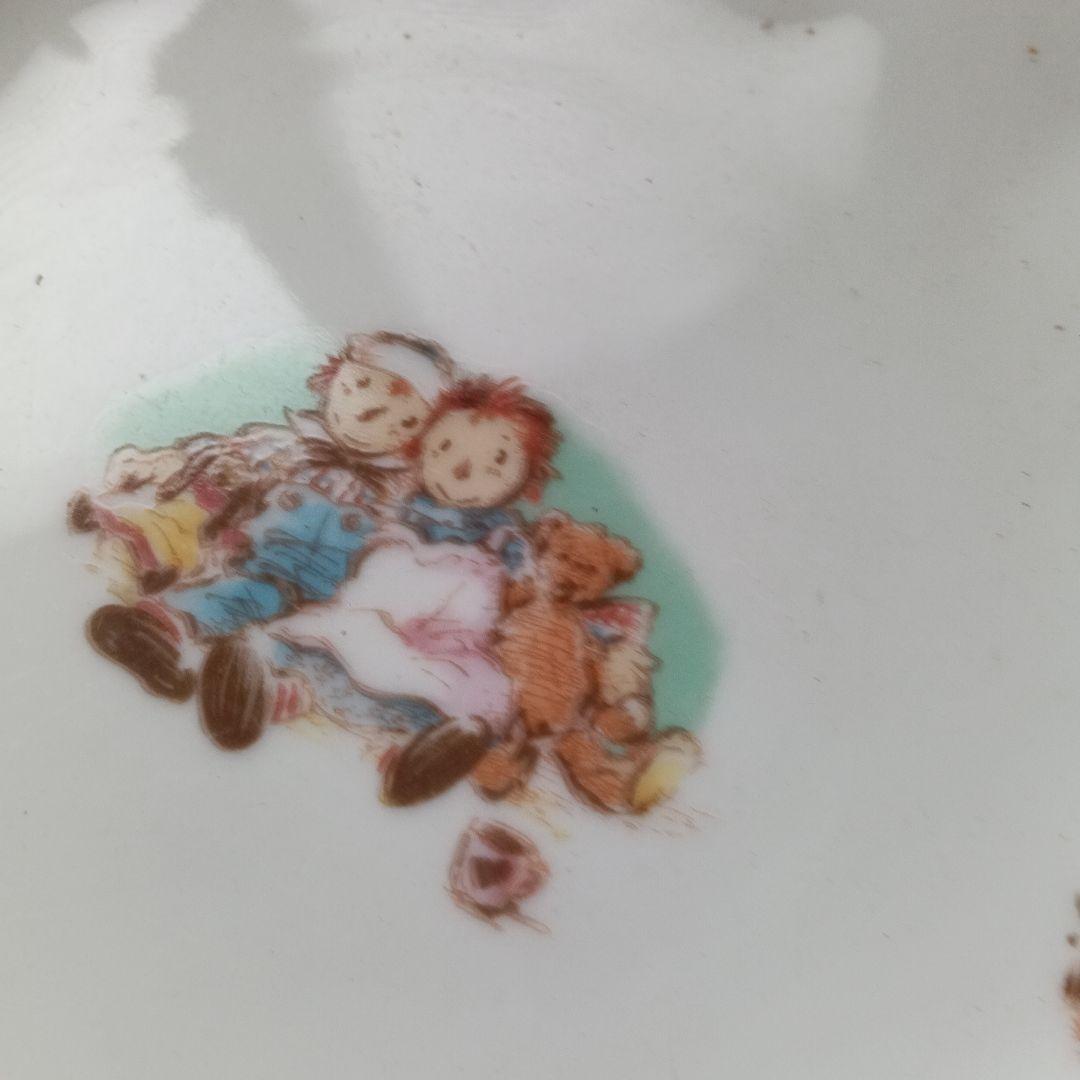ビンテージ　Raggedy Ann & Andy プレート 皿 — image 4