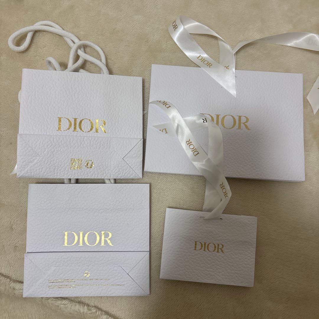 Dior ショップ袋 ショッパー 4枚セット — image 2