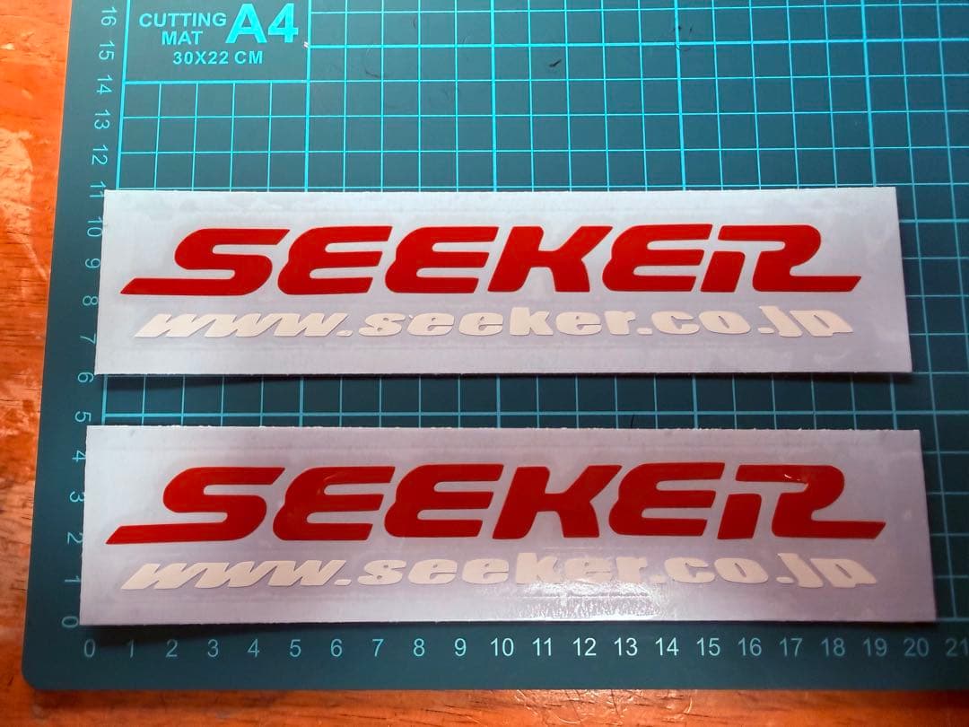 SEEKER ステッカー 2枚セット — image 2
