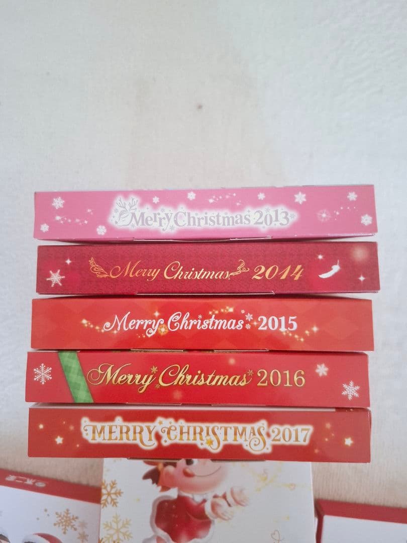【土日限定価格】新品　ペコちゃん　お皿　クリスマスプレート 12枚 — image 2