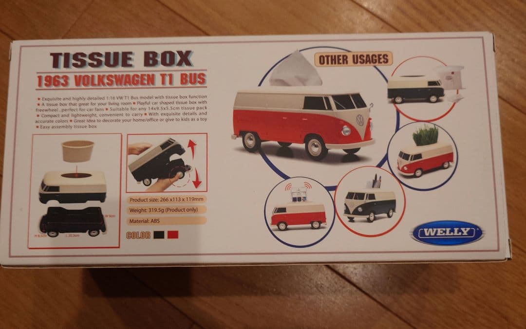 WELLY ティッシュBOX フォルクスワーゲン — image 2