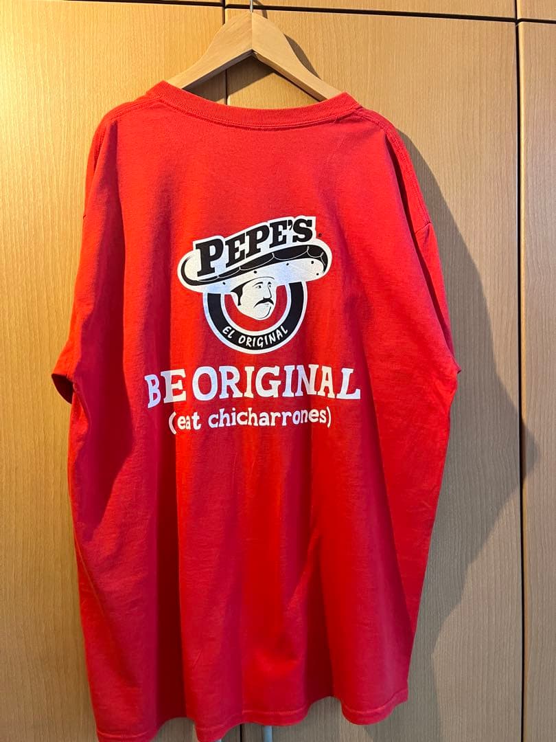 最終値引き価格‼️PEPE'S EL ORIGINAL Tシャツ レッド — image 4