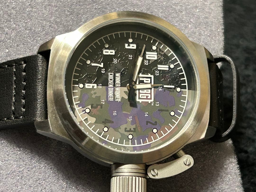 PUBG コラボ 腕時計 クォーツ カモフラ柄 — image 4