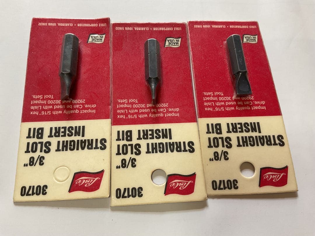 Lisle ライル30170 3/8"ストレート スロット インサート ビット — image 3