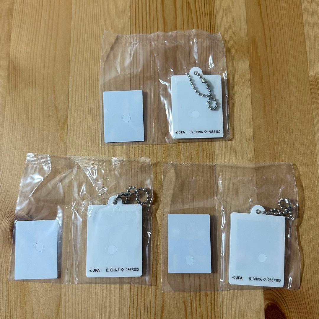 だれでもアクリルチャームDXサッカー日本代表ver. 堂安、板倉、佐野3点セット — image 2