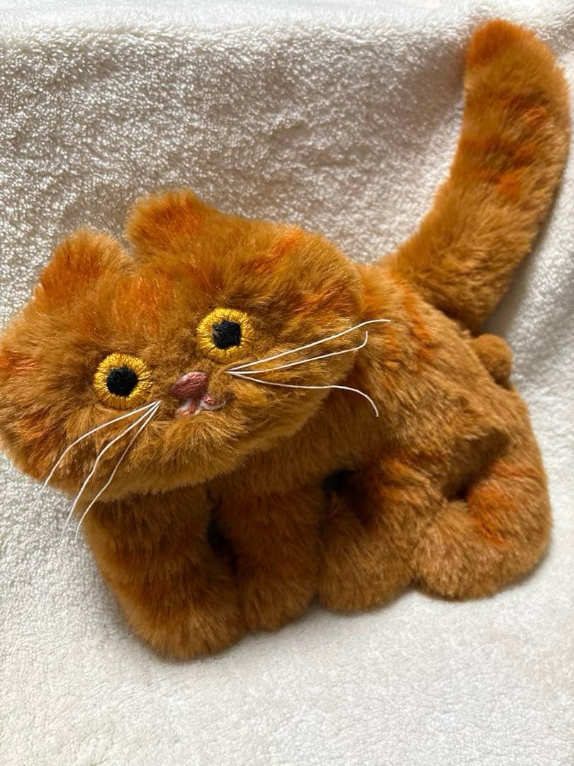 猫ぬいぐるみ　茶トラ猫　ぬいぐるみ　ハンドメイド — image 4