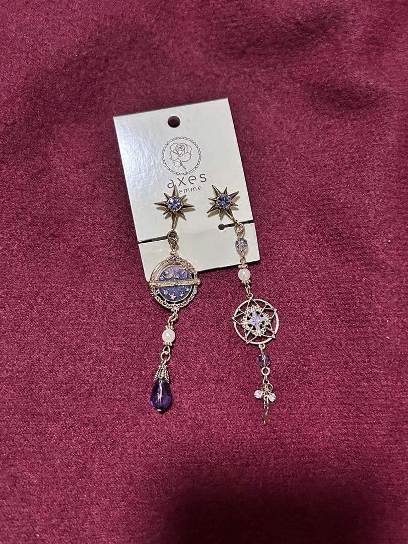 【未使用品】axes femme 星巡りの天球儀イヤリング　ゴールド — image 2