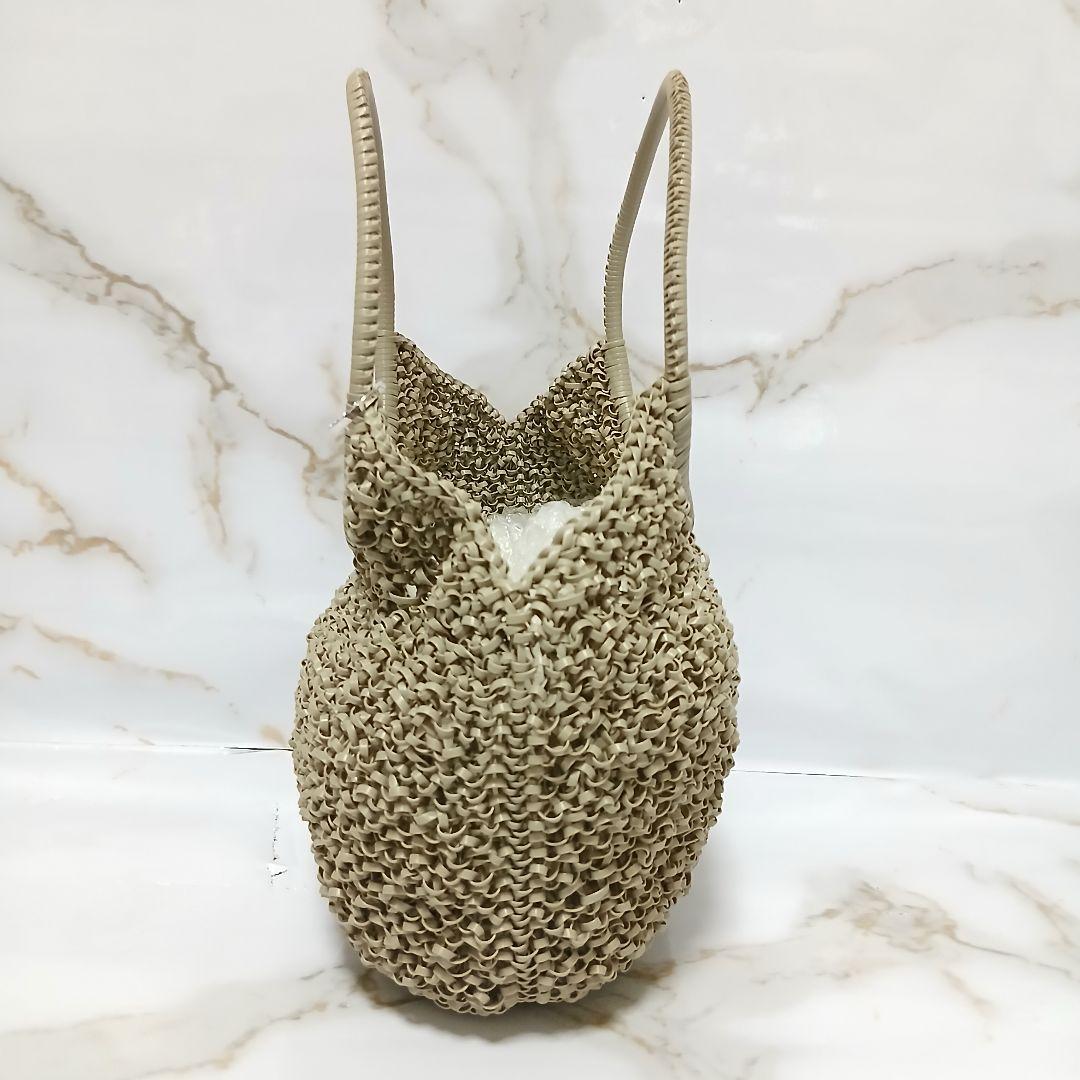 【極美品】ANTEPRIMA ワイヤーハンドバッグ トートバッグ グレージュ — image 4