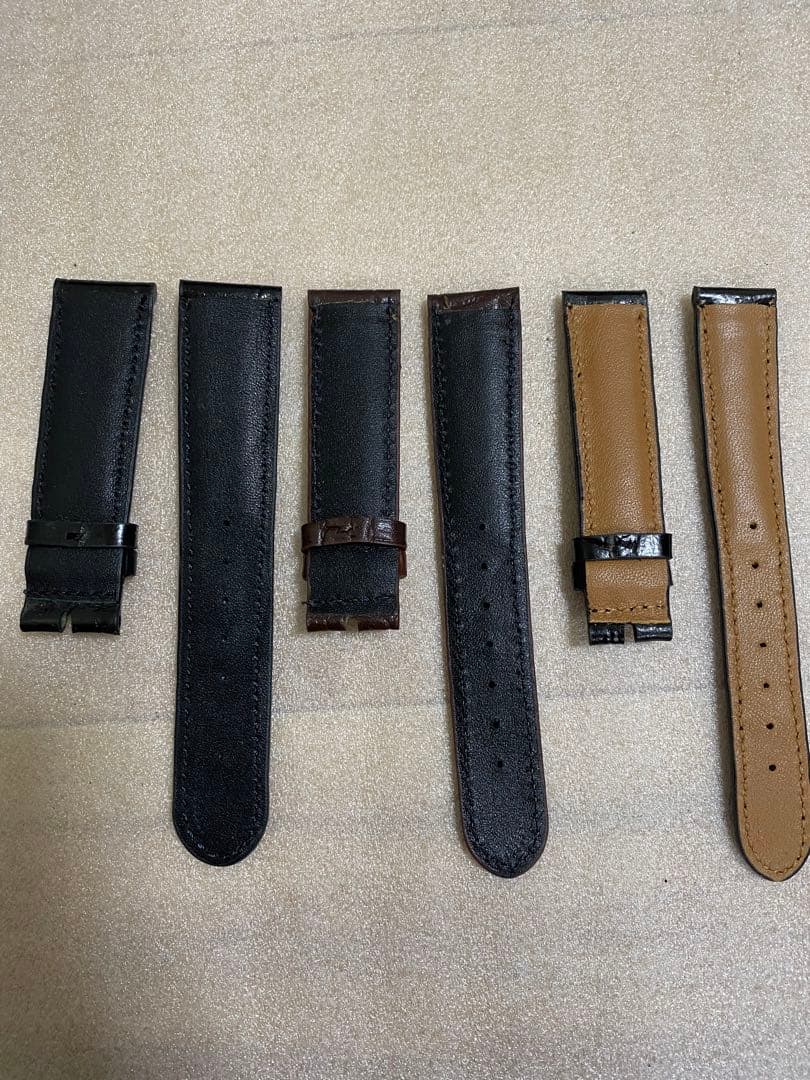 腕時計ベルト seiko citizen orient tissot 3本セット — image 2