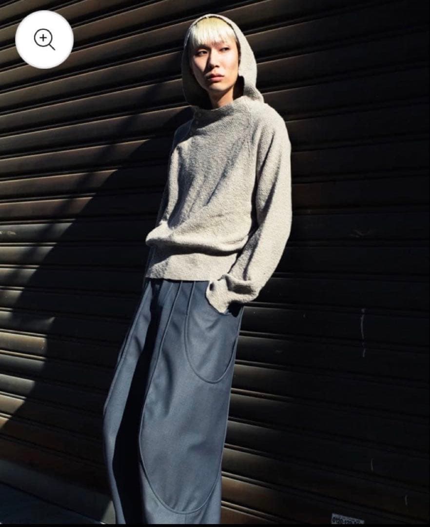 goatessence SUMMER KNIT HOODIE size2 — image 2