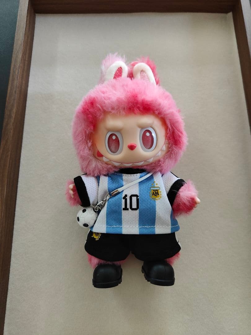 ラブブ ぬいぐるみ着替えせ服 ぬい服 LABUBU　マカロン　エナジー　サッカー — image 2