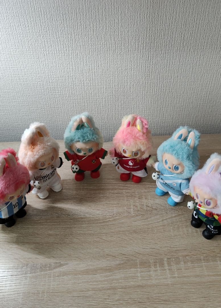 ラブブ ぬいぐるみ着替えせ服 ぬい服 LABUBU　マカロン　エナジー　サッカー — image 5