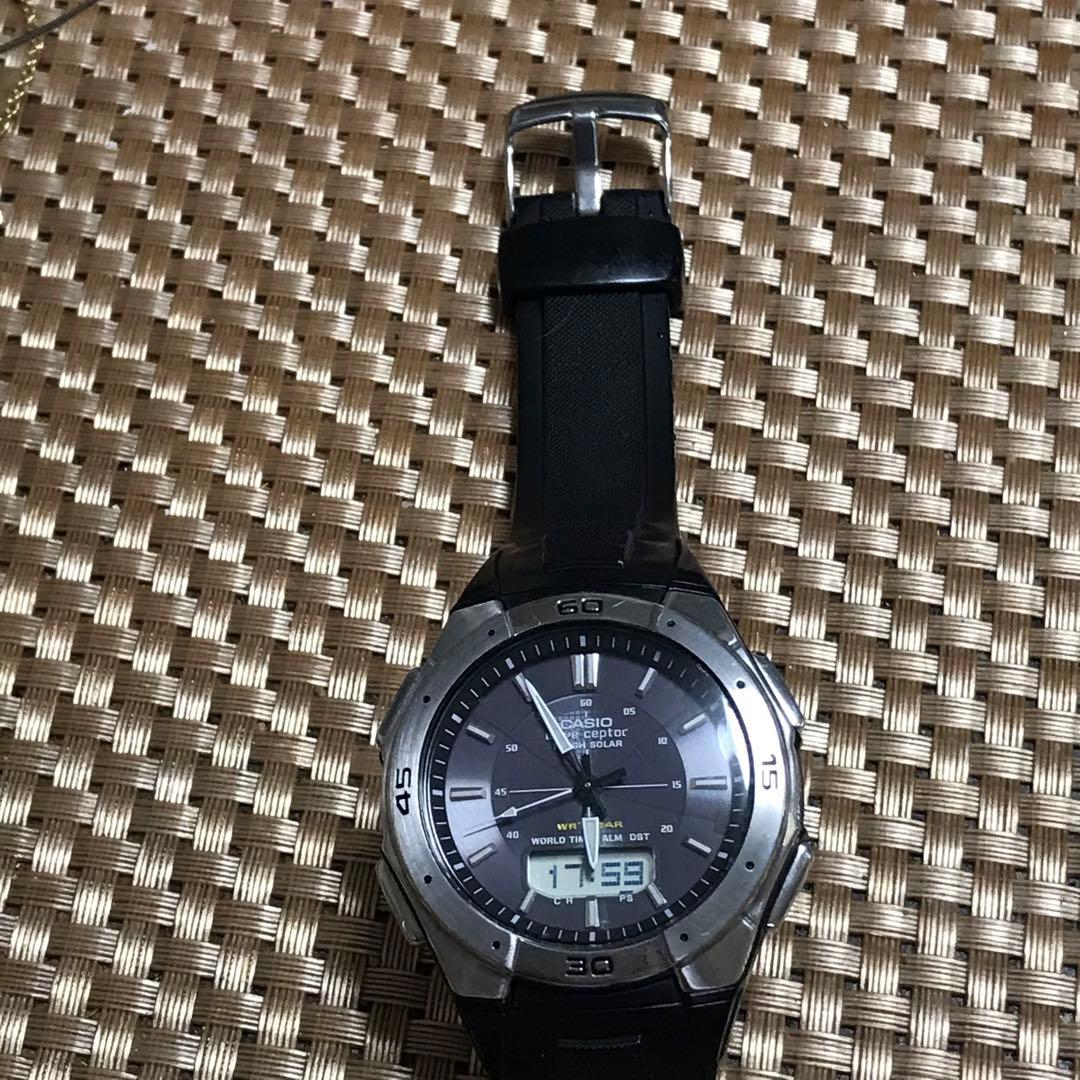 CASIO WVA-470 防水ソーラー メンズ腕時計 — image 3