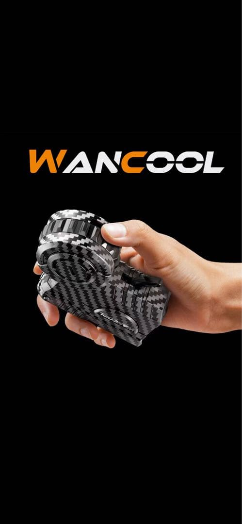 【美品】早い者勝ち！WANCOOL カーボン調 折りたたみ式 — image 4
