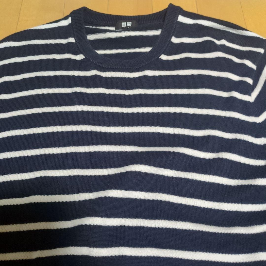 UNIQLO　スピーマコットン　ボーダークルーネックセーター（長袖） — image 3