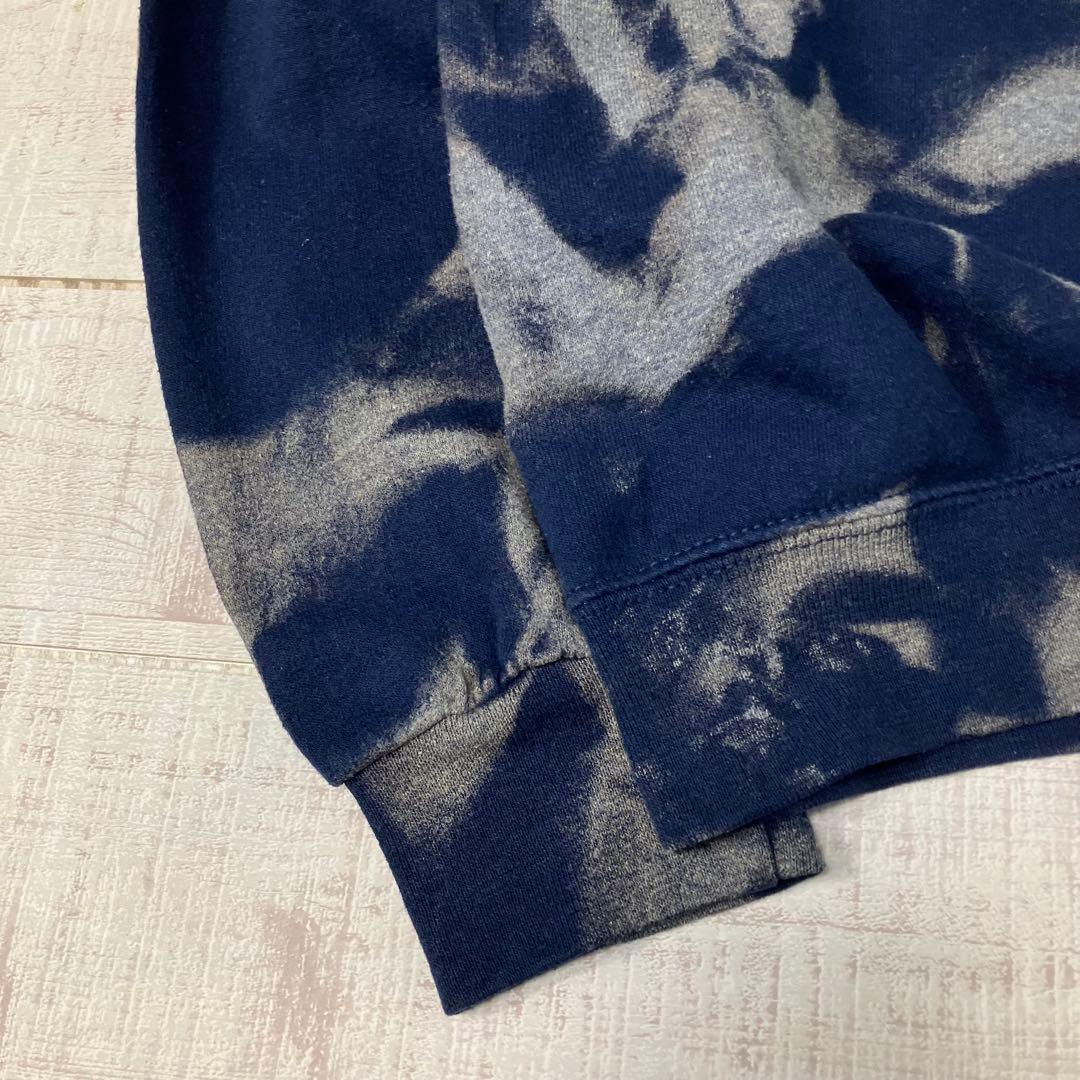 【FRUIT OF THE LOOM】ブリーチ加工 タイダイ スウェット L — image 4