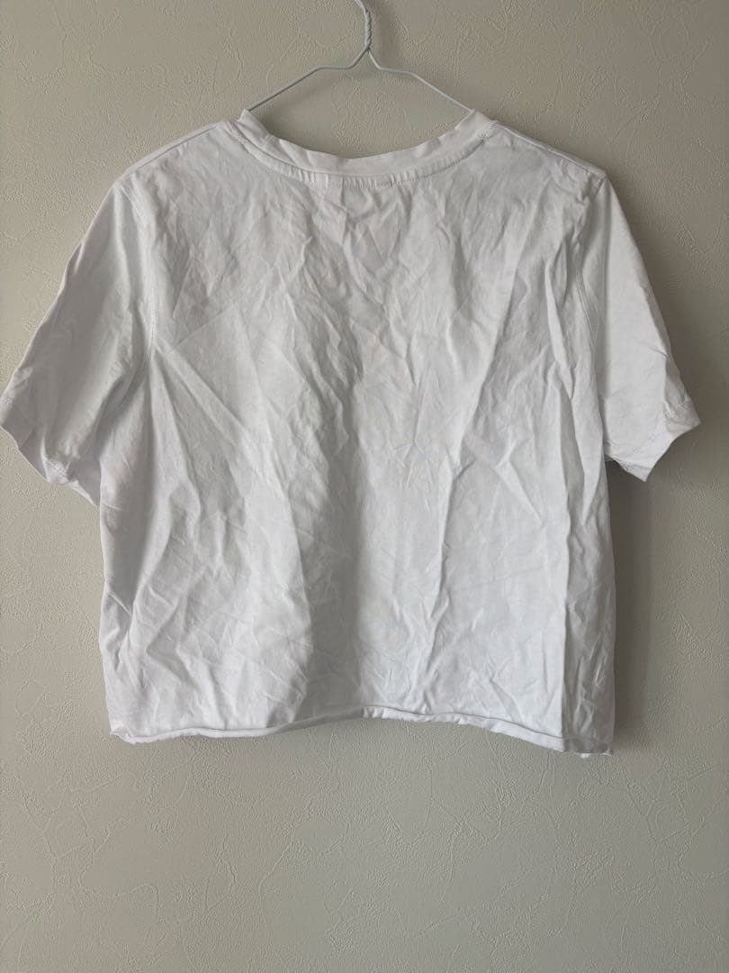 ZARA LOS ANGELES クロップドTシャツ ホワイト S — image 3