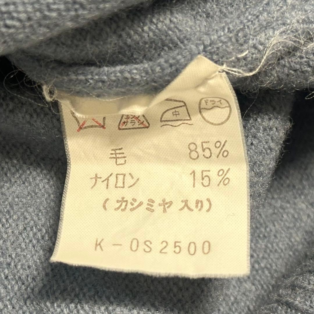 【DORAL】ドラルカントリークラブ カシミヤ混 Vネック ニット LL — image 4